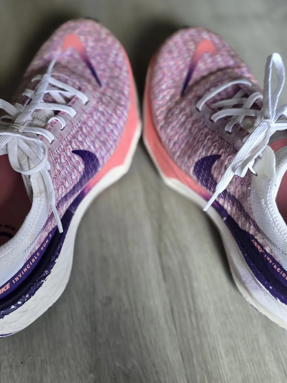 Nike Women's Pink ZoomX Running Shoes Size 8.5